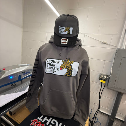 Higher Than Giraffe Pussy Hoodie
