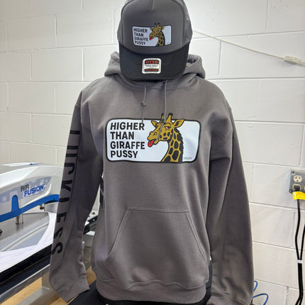 Higher Than Giraffe Pussy Hoodie