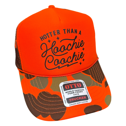 Hotter Than A Hoochie Coochie Trucker Hat