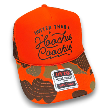 Hotter Than A Hoochie Coochie Trucker Hat