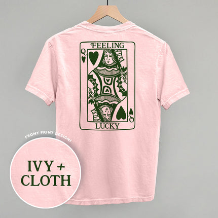 Feeling Lucky Queen Of Hearts (Back Print)