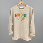 Oversized Corded Crew / Moonbeam / S