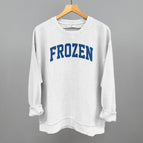 Oversized Corded Crew / White / S