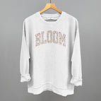 Oversized Corded Crew / White / S