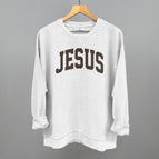 Oversized Corded Crew / White / S