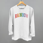 Oversized Corded Crew / White / S