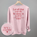 Sweatshirt / Light Pink / S