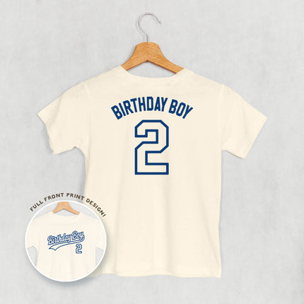 Birthday Boy Varsity #2 (Kids Back Print)