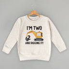 Toddler Crewneck / Natural Heather / 2T