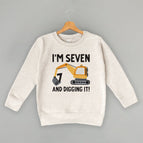 Toddler Crewneck / Natural Heather / 2T