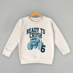 Toddler Crewneck / Natural Heather / 2T