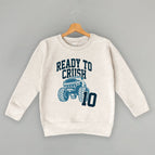 Toddler Crewneck / Natural Heather / 2T