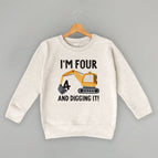 Toddler Crewneck / Natural Heather / 2T