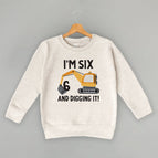 Toddler Crewneck / Natural Heather / 2T