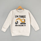 Toddler Crewneck / Natural Heather / 2T