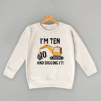Toddler Crewneck / Natural Heather / 2T
