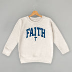 Toddler Crewneck / Natural Heather / 2T