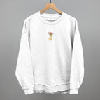 Oversized Terry Poncho / White / S