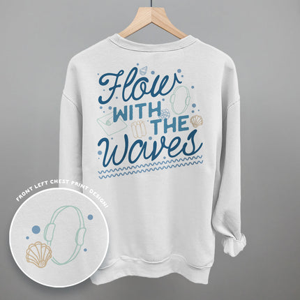 Flow With The Waves (Back Print)