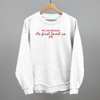 Oversized Terry Poncho / White / S