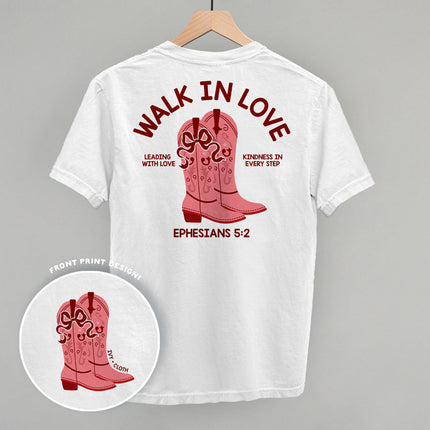 Walk In Love Ephesians 5:2 (Back Print)