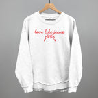 Oversized Terry Poncho / White / S