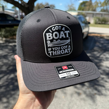 I Got A Boat | Canvas Patch Snapback