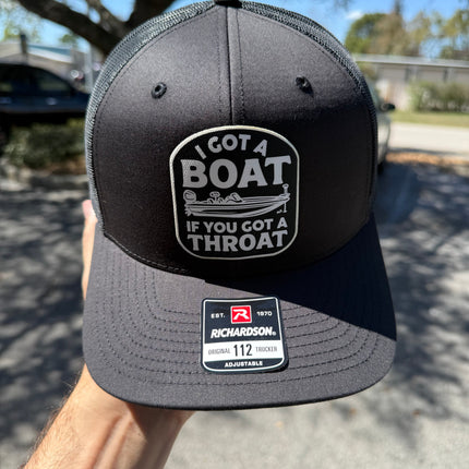 I Got A Boat | Canvas Patch Snapback