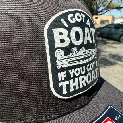 I Got A Boat | Canvas Patch Snapback