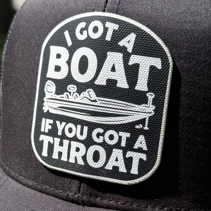I Got A Boat | Canvas Patch Snapback