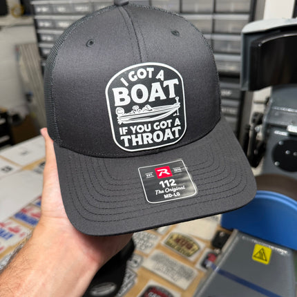 I Got A Boat | Canvas Patch Snapback