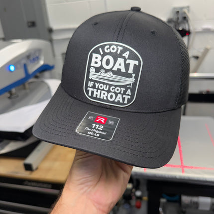 I Got A Boat | Canvas Patch Snapback