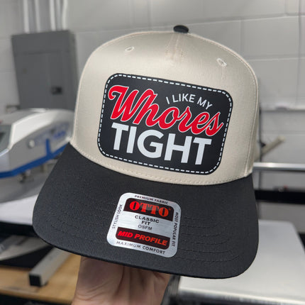 I Like My Whores Tight | Canvas Snapback
