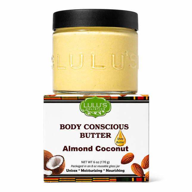 Original Almond Coconut Whipped Body Butter – Deep Moisture & Skin Comfort