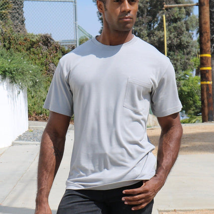 Men's Bamboo Viscose/Organic Cotton Pocket T-Shirt