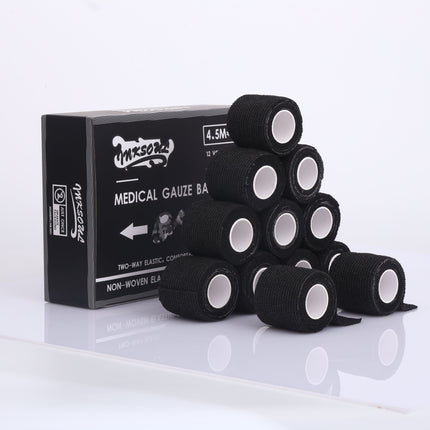 Self Adherent Cohesive Bandages Wrap 2" x 5 Yards, 12 Rolls