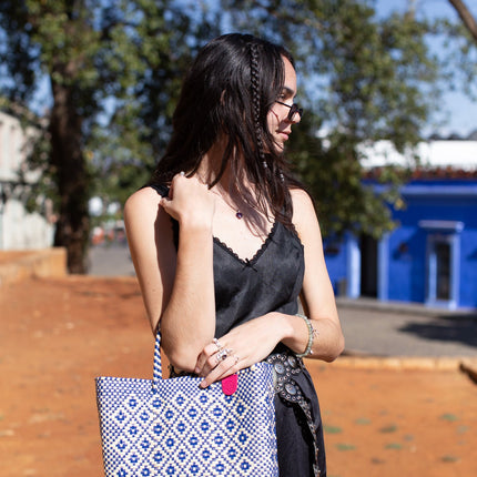 Mixte Medium Woven Resort Crossbody Bag