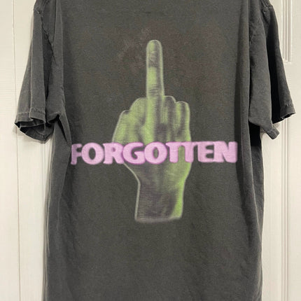 Paranormal Forgotten Garment Dyed Streetwear Tee Cotton Short Sleeve T Shirt