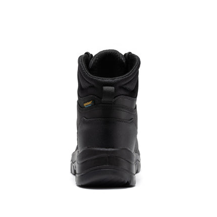 ROCKROOSTER Woodland Black 6 inch Waterproof Composite Toe Leather Work Boots AK662