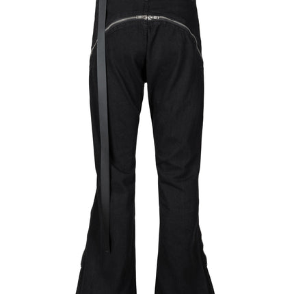 DIAMOND ZIP FLARE DENIM