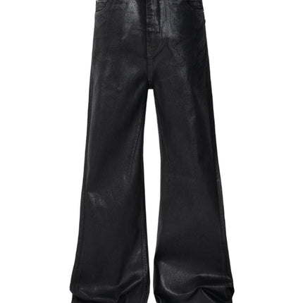 WIDEBOY WAXED FLARE DENIM
