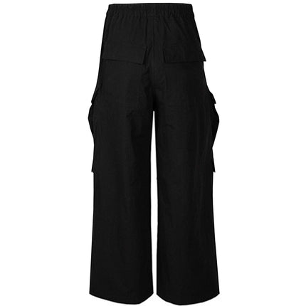 NYLON DRAWSTRING CARGO PANTS