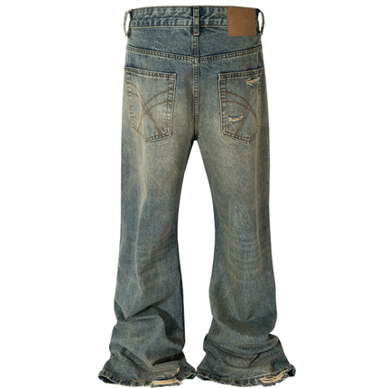 SANDWASH DISTRESSED DENIM