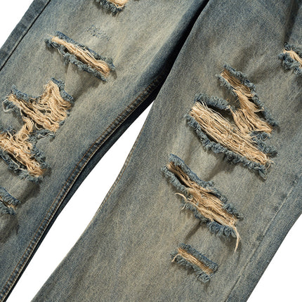 SANDWASH DISTRESSED DENIM