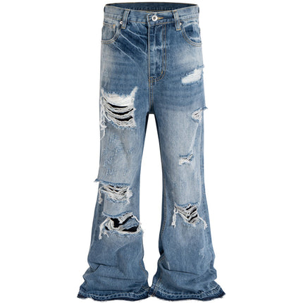 AZUL DESTRUCTION DENIM