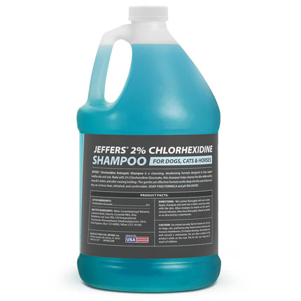 Jeffers Medicated 2% Chlorhexidine Shampoo for Dogs, Cats & Horses