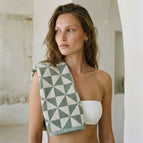 Umbra Sage & Ecru / Hand Towels (Set of 2)