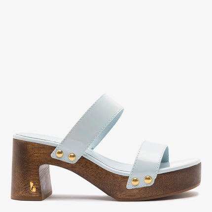 Larroudé x Kenneth Cole: Sandal Maya Patent Leather