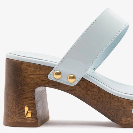 Larroudé x Kenneth Cole: Sandal Maya Patent Leather
