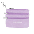Lavender - (3) Zippered Pouch (Hardware: Silver)